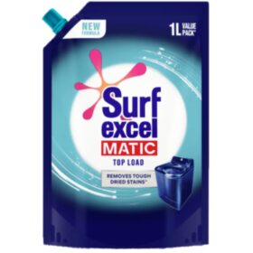Surf Excel Liquid Matic Top Load Value Pack Pouch (1Ltr.)