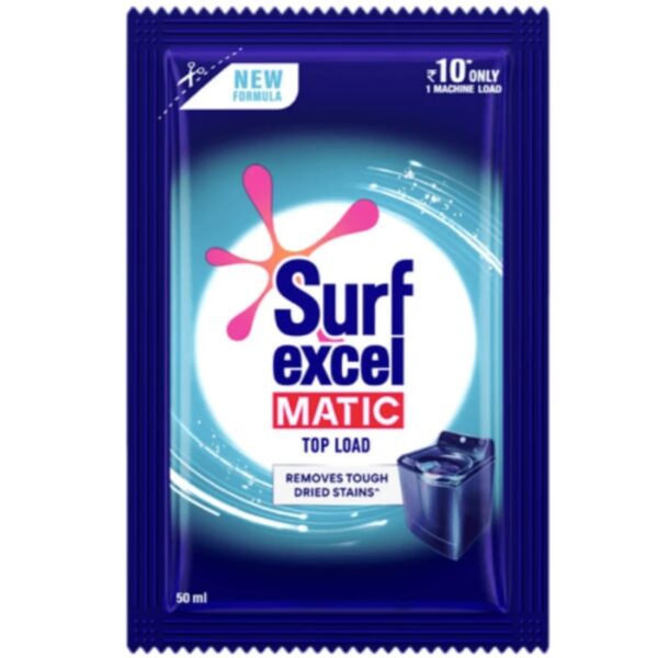 Surf Excel Liquid Matic Top Load Bottle (60ml)