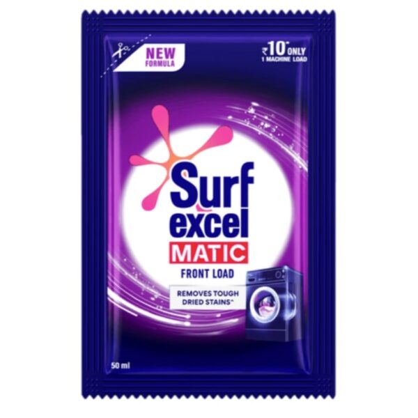 Surf Excel Liquid Matic Front Load Detergent Pouch (60ml)