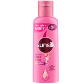 Sunsllik pink shampoo bridge bottle 50ml