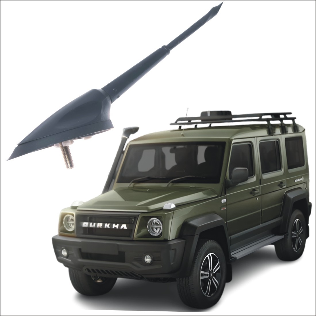 ER Car AM FM Radio Antenna for Force Motors Gurkha Cars (TEL-300)