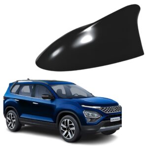 ER Car AM FM Radio Antenna for Tata Safari Cars (E-111) (Shark Fin Black)